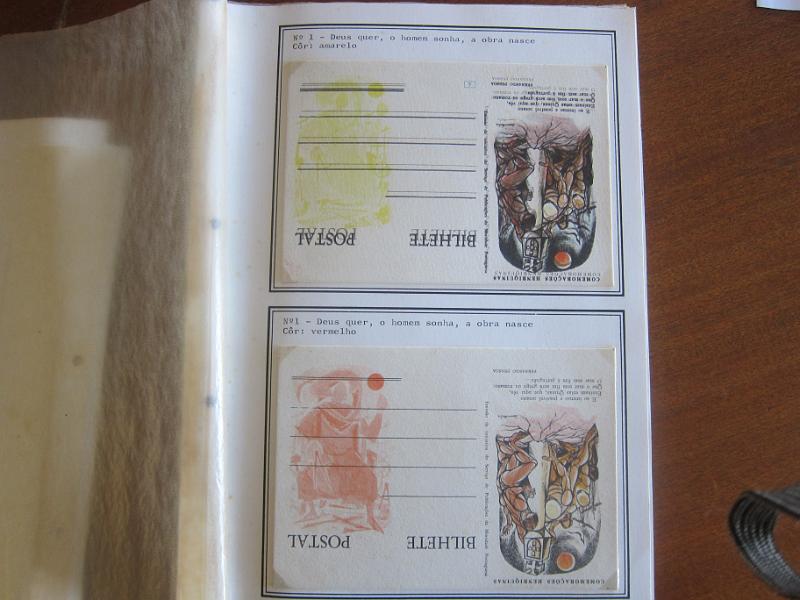0022 (4).JPG -     Lote:    22      Inteiros Postais      Lotes Especiais       Descrição:      Portugal    1960 &mdash; 5.º Centenário da Morte do Infante D. Henrique. OM146, tipos A, B. C e D. Estudo especializado com 44 provas progressivas e de cor de toda a emissão. Único conjunto conhecido.         PRV       Valor Base:     &euro; 500,00     Valor Venda:     Retirado     